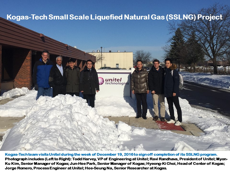 KOGAS-TECH SMALL SCALE LIQUEFIED NATURAL GAS (SSLNG) PROJECT